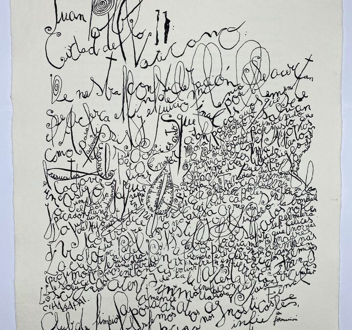 León Ferrari – Primera carta al papa, 2007